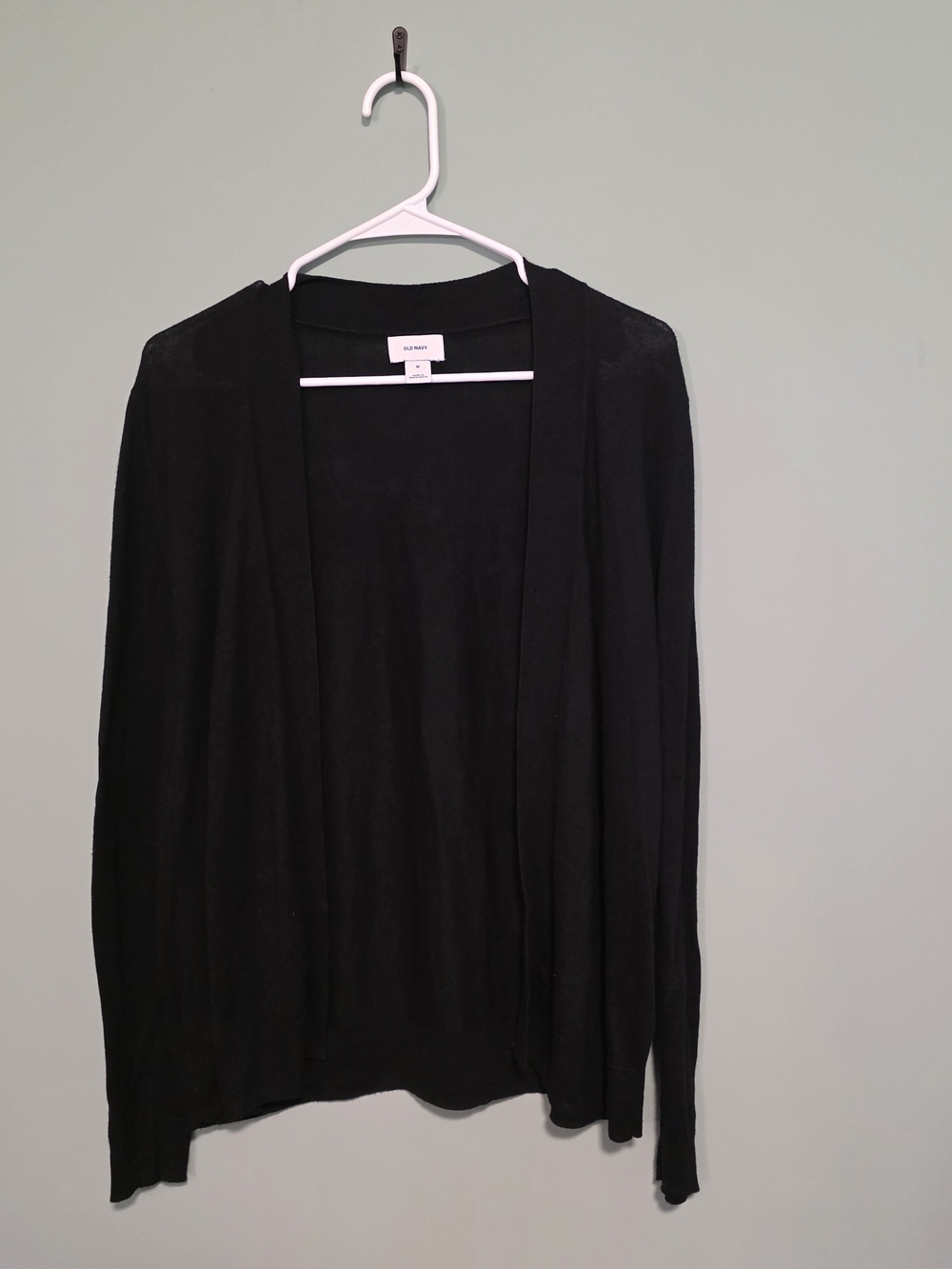 Old Navy Black Open-Front Women's Cardigan